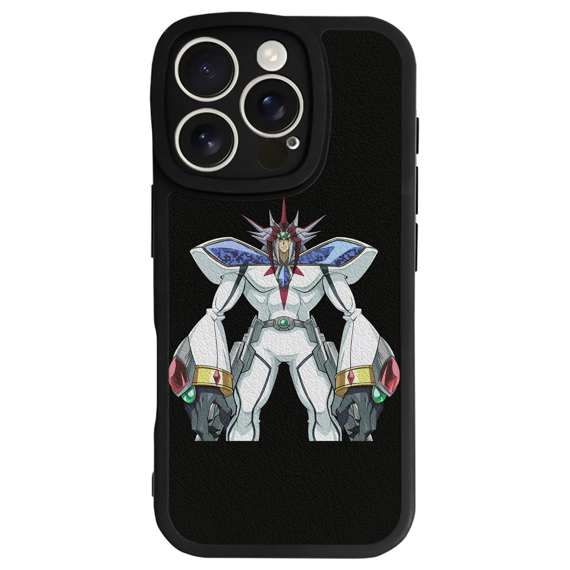 （画像用） 遊☆戯☆王 Yu-Gi-Oh! 【iPhone 16シリーズ対応】シリコンスマホケース（レザー調） 材質：シリコン